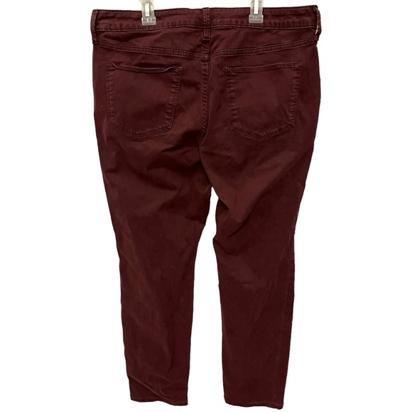 Universal Thread Mid Rise Utility Skinny Ankle Jeans Fly Button Casual Fit - Picture 4 of 6